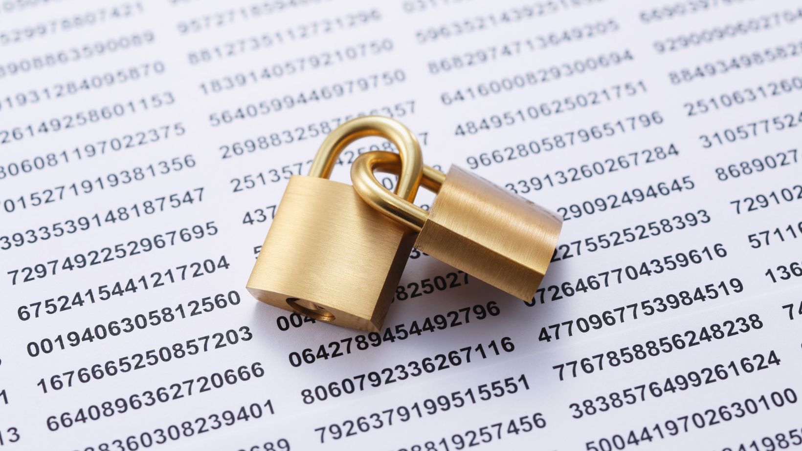 a document with sensitive information with locks on top symbolizing how important document management is